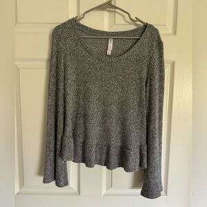 Gray Longsleeve Shirt, Small